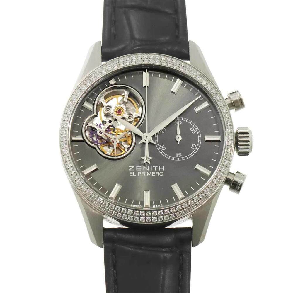 Zenith El Primero Chronomaster Lady 16 2150 4062 Ladies' Watch, Diamond Bezel...
